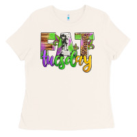 Bone fat tuesday mardi gras Ladies Tee - Jasminsmagicworld