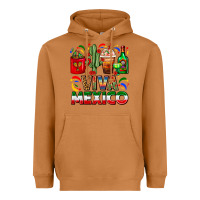 Viva Mexico Coffee Cups With Cactus And Tequila Heavyweight Hoodie | Teevron
