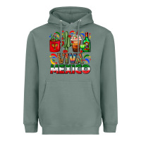 Sage Viva Mexico Coffee Cups With Cactus And Tequila Heavyweight Hoodie - FaDigitalArtStudio