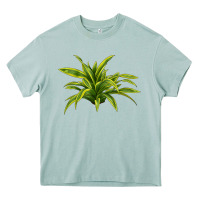 Arona Lemon Lime Dracaena Leaf Heavy Core Tee - LillyAllenDesigns