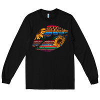 Black Aztec Sunflower Lips Long Sleeve Tee - Bettercallsaul