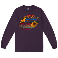 Plum Aztec Sunflower Lips Long Sleeve Tee - Bettercallsaul