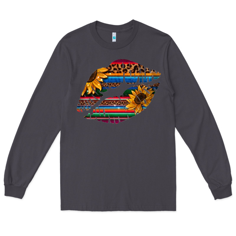 Aztec Sunflower Lips Long Sleeve Tee by Bettercallsaul | Teevron