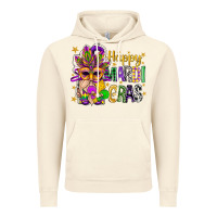 Vintage Artic Happy Mardi Gras With Gnome Vintage Hoodie - BundleAndBundleShop