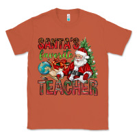Copper Santa's Favorite Teacher Classic Tee - BundleAndBundleShop
