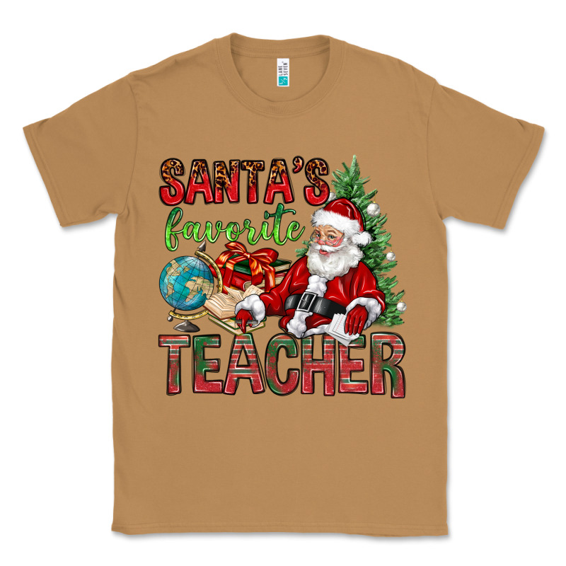 Santa's Favorite Teacher Classic Tee by BundleAndBundleShop | Teevron