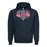Navy not all heroes wear capes Zipper Hoodie - CowGirlArtShop