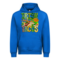 Cobalt Irish i Had Tacos Urban Hoodie - CowhideDigitalArt