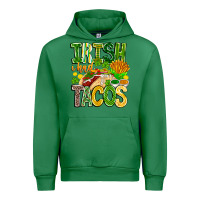 Emerald Irish i Had Tacos Urban Hoodie - CowhideDigitalArt