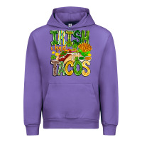 Tulip Irish i Had Tacos Urban Hoodie - CowhideDigitalArt