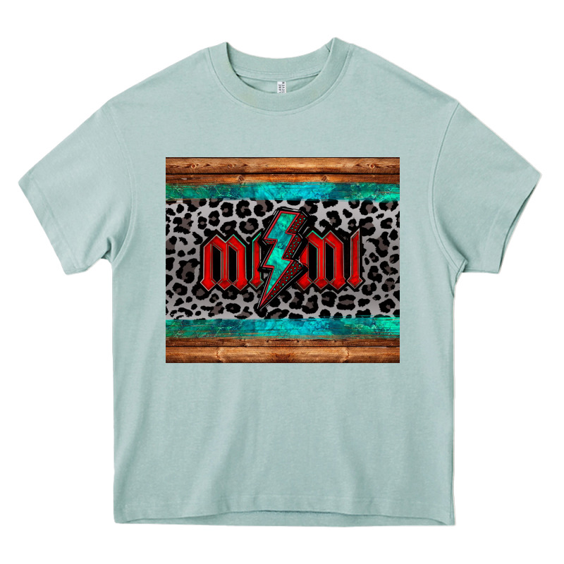 Leopard Lightning Bolt Mimi Mother's Day Heavy Core Tee by Jasminsmagicworld | Teevron