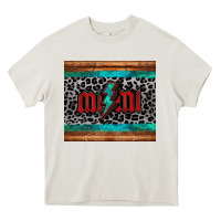 Cream leopard lightning bolt mimi mother's day Heavy Core Tee - Jasminsmagicworld
