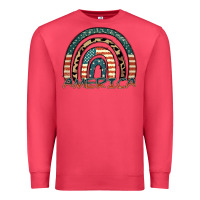 Cardinal America rainbow Premium Sweatshirt - FaDigitalArtStudio