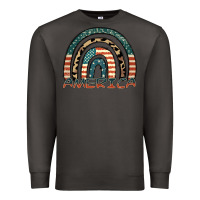 Smoke America rainbow Premium Sweatshirt - FaDigitalArtStudio