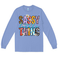 Colony Blue sassy little thing Long Sleeve Tee - RanaPortraitStore
