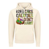 Vintage Artic King Cake Calories Don't Count Mardi Gras Vintage Hoodie - BundleAndBundleShop