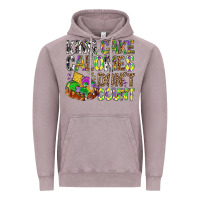 Vintage Zinc King Cake Calories Don't Count Mardi Gras Vintage Hoodie - BundleAndBundleShop