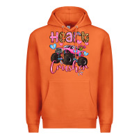 Carrot heart crusher olivia Premium Hoodie - OliviaCreatesArt