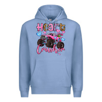 Colony Blue heart crusher olivia Premium Hoodie - OliviaCreatesArt