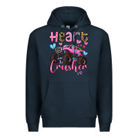 Navy heart crusher olivia Premium Hoodie - OliviaCreatesArt
