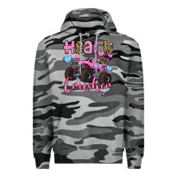 Slate Camo heart crusher olivia Premium Hoodie - OliviaCreatesArt