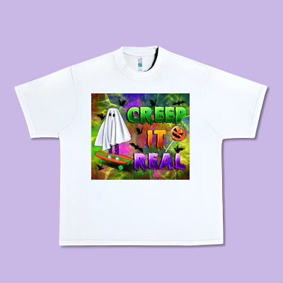 Creep It Real Urban Heavy Tee Designed By Bundleandbundleshop