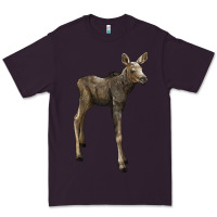 Plum moose fawn deer Premium Tee - LillyAllenDesigns