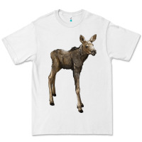 White moose fawn deer Premium Tee - LillyAllenDesigns