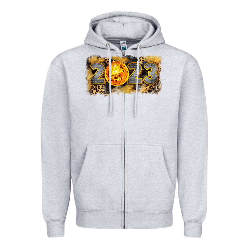 2023 New Year Zipper Hoodie by CowGirlArtShop | Teevron