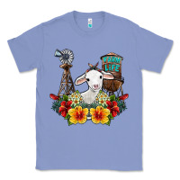 Colony Blue farm life sheep Classic Tee - SublimationCraftShop