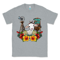 Heather Grey farm life sheep Classic Tee - SublimationCraftShop