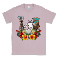 Lilac farm life sheep Classic Tee - SublimationCraftShop