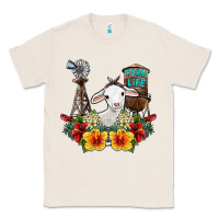 Natural farm life sheep Classic Tee - SublimationCraftShop