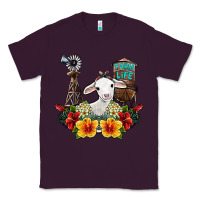 Plum farm life sheep Classic Tee - SublimationCraftShop