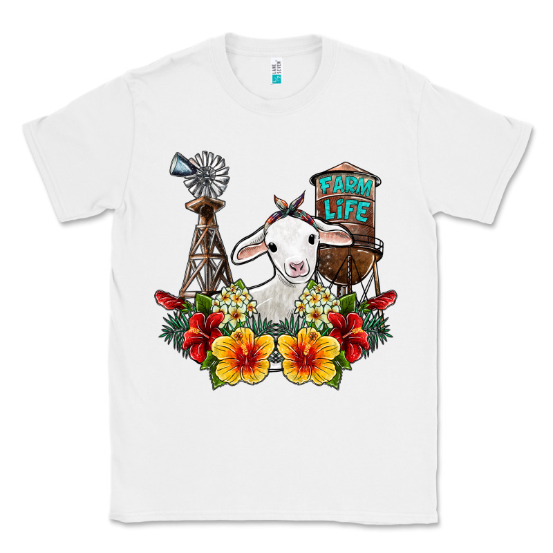 Farm Life Sheep Classic Tee by SublimationCraftShop | Teevron
