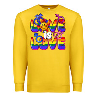 Lemon Love is love Premium Sweatshirt - FaDigitalArtStudio