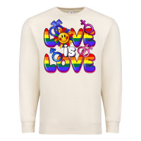 Sandshell Love is love Premium Sweatshirt - FaDigitalArtStudio