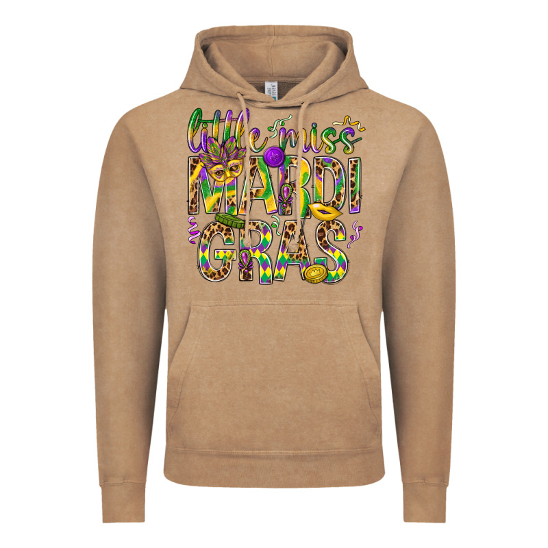 Little Miss Mardi Gras Vintage Hoodie by BundleAndBundleShop | Teevron