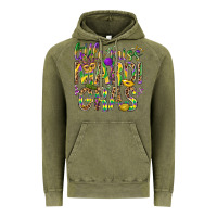 Vintage Olive Little miss Mardi Gras Vintage Hoodie - BundleAndBundleShop