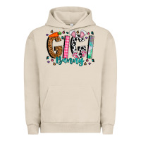 Pigment French Oak gigi bunny Urban Hoodie - CowhideDigitalArt