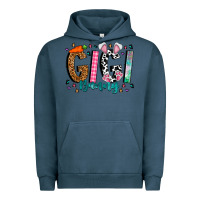Pigment Midnight Navy gigi bunny Urban Hoodie - CowhideDigitalArt