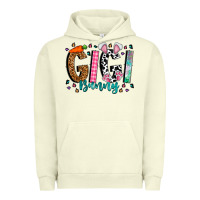 Pigment Pistachio gigi bunny Urban Hoodie - CowhideDigitalArt