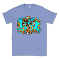 Colony Blue faith cross Classic Tee - JahusDesignShop