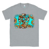 Heather Grey faith cross Classic Tee - JahusDesignShop