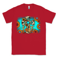 Red faith cross Classic Tee - JahusDesignShop