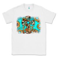 White faith cross Classic Tee - JahusDesignShop