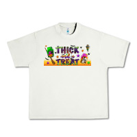 Pistachio thick and a treat libbey glass Urban Heavy Tee - BundleAndBundleShop