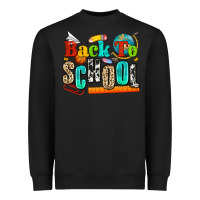 Black back to school Heavyweight Sweatshirt - NancyCooperArtShop