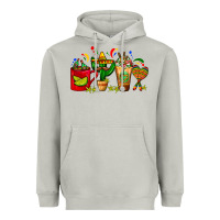 Moon Dust Mexico Coffee Cups With Cactus Sombrero And Maraca Heavyweight Hoodie - FaDigitalArtStudio