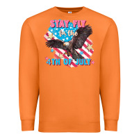 Carrot Stay fly for the 4th of July Premium Sweatshirt - FaDigitalArtStudio
